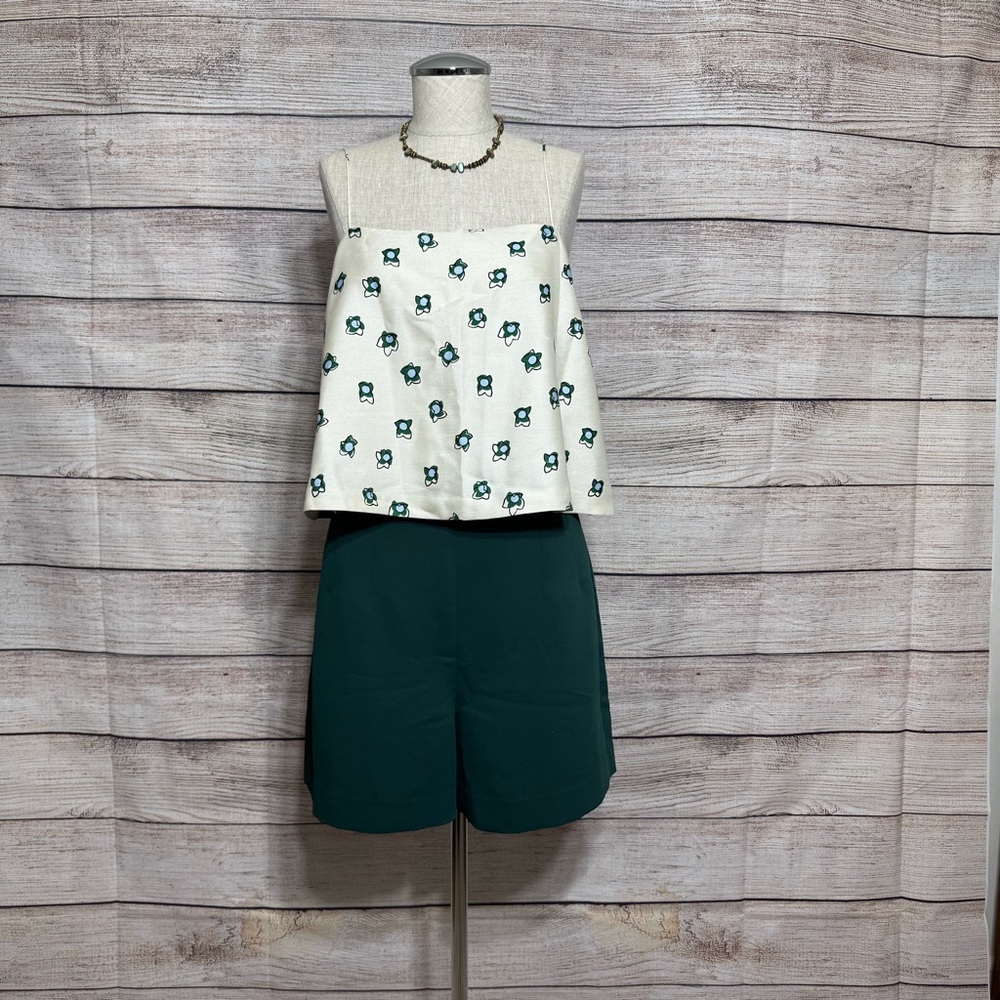 Club Monaco Teal Women's Bermudas